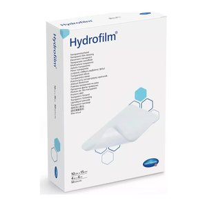 HARTMANN Folienwundverband Pflaster  Hydrofilm® 9700000 transparent 6,0 x 7,0 cm, 10 St.