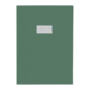 HERMA Heftumschlag glatt dunkelgrün Papier DIN A4, 1 St.