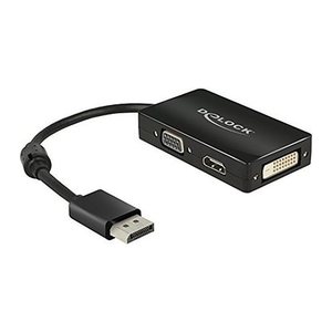 DeLOCK 62656  DisplayPort/DVI-D, HDMI, VGA Adapter, 1 St.