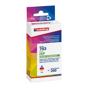 edding EDD-703 color Druckerpatrone kompatibel zu HP 305XL (3YM63AE)