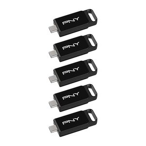 USB-Stick 64GB PNY Elite USB 3.2 TYPE-C 5-Pack retail retail