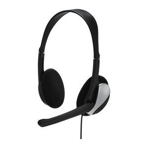 hama HS-P100 Headset schwarz,silber
