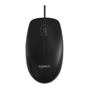 Logitech B100 Maus kabelgebunden schwarz