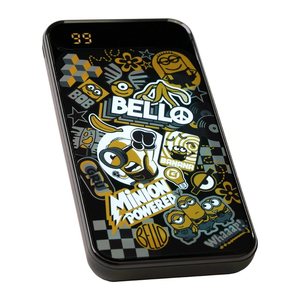 Lazerbuilt Powerbank 10.000mAh Minions light up
