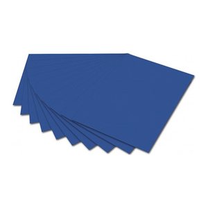 folia Tonpapier blau 130 g/qm 100 St.