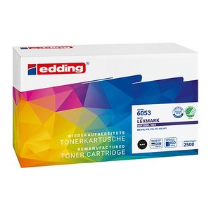 edding EDD-6053  schwarz Toner kompatibel zu LEXMARK 60F2000