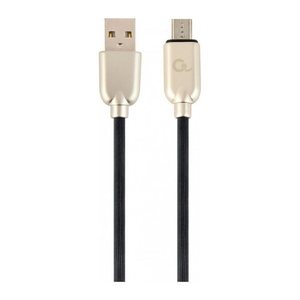 gembird Hochwertiges Micro-USB-Ladekabel , 2 m, schwarz