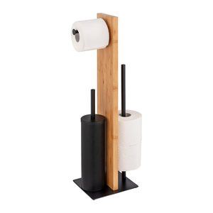 WENKO WC-Garnitur Rivalta taupe Metall, 1 St.