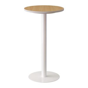 meet powered by PAPERFLOW Stehtisch rund Spanplatte buche 80,0 x 80,0 x 110,0 cm, 1 St.