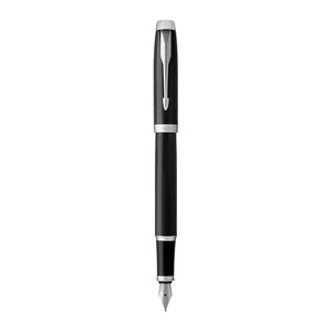 PARKER IM Black Lacquer Patronenfüller schwarz M (mittel), 1 St.