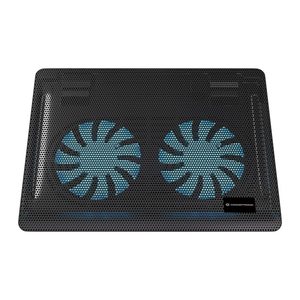 CONCEPTRONIC 2-Fan USB-A2.0 Laptop-Kühlpad 3Kg 15.6" sw