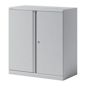 BISLEY Stahlschrank Essentials YECB09101S645 lichtgrau 1 Fachboden 91,4 x 47,0 x 100,0 cm, aufgebaut, 1 St.