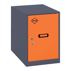 Simonrack Spind SIMONLOCKER DISM anthrazit, orange 8425437116537, 1 Schließfach 30,0 x 50,0 x 47,5 cm