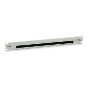 Equip 19" Patchpanel 25xRJ45 Cat3 UTP 1U ISDN RAL7035