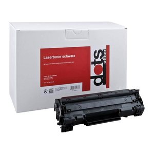 dots  schwarz Toner kompatibel zu HP 36A (CB436A)