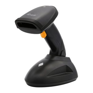 Equip 2D-Barcodescanner Laser Wireless/433MHz+Halter schwarz