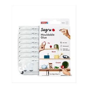 tesa Sugru formbarer Allzweckkleber 8er Weiss Englisch