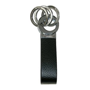 TROIKA® Schlüsselanhänger KEY-CLICK schwarz