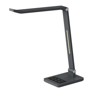 Hansa Tide LED Schreibtischlampe metallicgrau 9 W