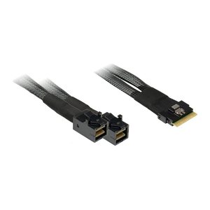 Inter-Tech Kabel SFF 8654-8x - SFF 8643-2x 0,75m