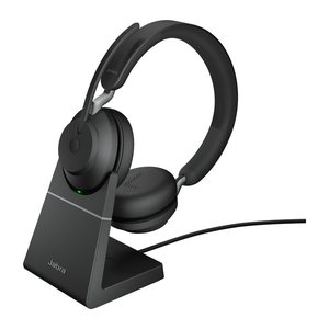Jabra Evolve2 65 UC Duo Bluetooth-Headset schwarz