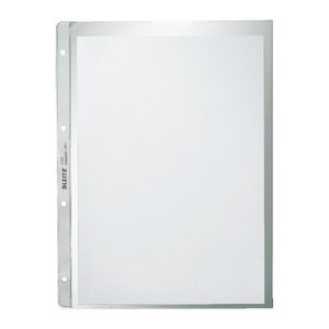 LEITZ Prospekthüllen 4720 DIN A4 transparent genarbt 0,13 mm, 100 St.