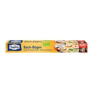Toppits Backpapier-Zuschnitte 20 St.