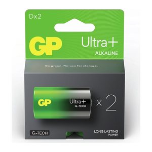 GP Batterie ULTRA PLUS Alkali-Mangan Mono D 1,5 V, 2 St.