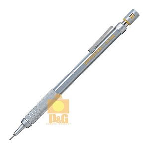 Pentel Graphgear 500 PG51 Druckbleistift silber HB 0,9 mm, 1 St.