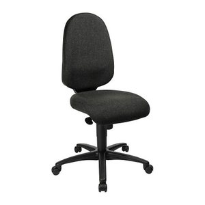Topstar Bürostuhl Syncro Pro 5, S500 G22 Stoff anthrazit, Gestell schwarz