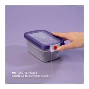 emsa Frischhaltedose ONECLICK 8,2 cm hoch violett 0,75 l, 1 St.