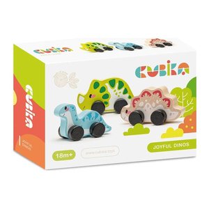 CUBiKA Joyful Dinos 15597 Spielzeugauto