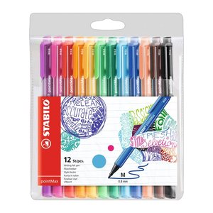STABILO pointMax Filzstift farbsortiert, 12 St.