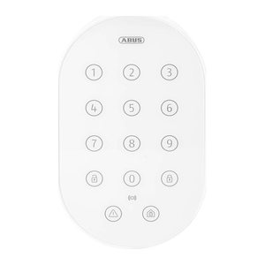 ABUS Smartvest Pro Funk-Bedienteil für Alarmanlage Weiß