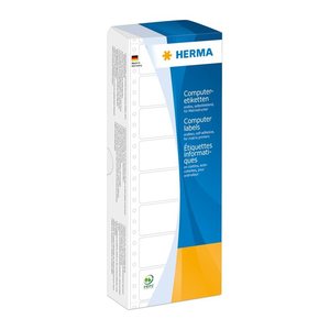 2.000 HERMA Computer-Endlosetiketten 8166 weiß 111,76 x 48,4 mm