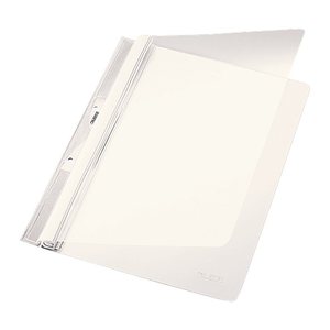 LEITZ Hängehefter Universal 4190 Kunststoff weiß DIN A4 2x kaufmännische Heftung, 1 St.