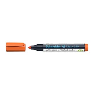 Schneider Maxx 290 Whiteboard- und Flipchart-Marker orange 2,0 - 3,0 mm, 1 St.