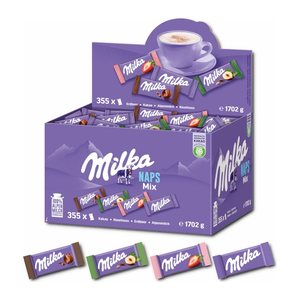 Milka NAPS Mix Schokoriegel 355 St./1,7 kg, 1 St.