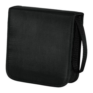 hama 40er CD-/DVD-Tasche Wallet schwarz, 1 St.