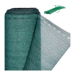 relaxdays Windschutznetz dunkelgrün 20,0 x 1,0 m