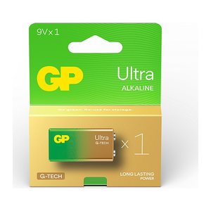 GP Batterie ULTRA Alkali-Mangan E-Block 9 V, 1 St.