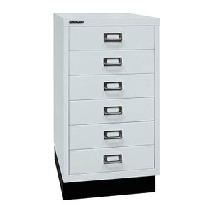 BISLEY MultiDrawer™ L29A36S Schubladenschrank lichtgrau 6 Schubladen 34,9 x 43,2 x 67,0 cm, 1 St.