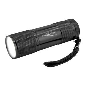 ANSMANN Action COB LED LED Taschenlampe schwarz 9,5 cm, 200 Lux, 175 Lumen, 1 W, 1 St.