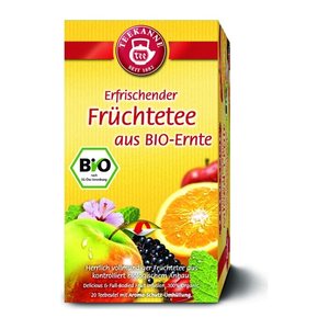 TEEKANNE ORGANIC. FRUIT SELECTION Bio-Tee 20 Portionen