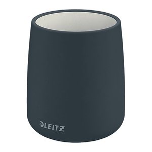 LEITZ Stiftehalter Cosy grau Keramik 8,7 x 8,7 x 10,8 cm