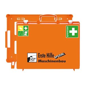 SÖHNGEN Erste-Hilfe-Koffer SPEZIAL MT-CD Maschinenbau DIN 13157 + Erweiterung orange
