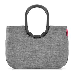 reisenthel® Einkaufskorb loopshopper L Kunstfaser twist silver