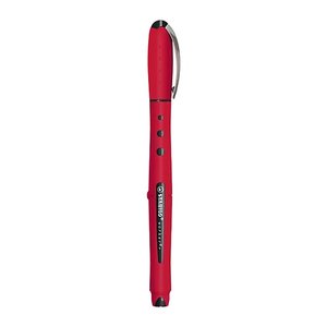 STABILO worker®+ medium NatureCOLORS Wildflower Tintenroller burgunderrot 0,5 mm, Schreibfarbe: blau, 1 St.