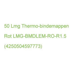 LMG Thermo-Bindemappen dunkelrot Leinenkarton für 5 - 15 Blatt, 50 St.