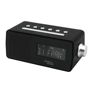 soundmaster FineSound FS1 Radiowecker schwarz, silber